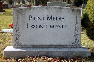 La imprenta está muerta