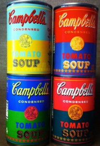 Andy Warhol sopa campbell's