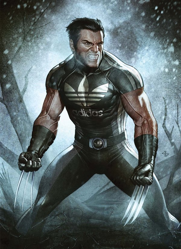 Superheroes con marcas 6