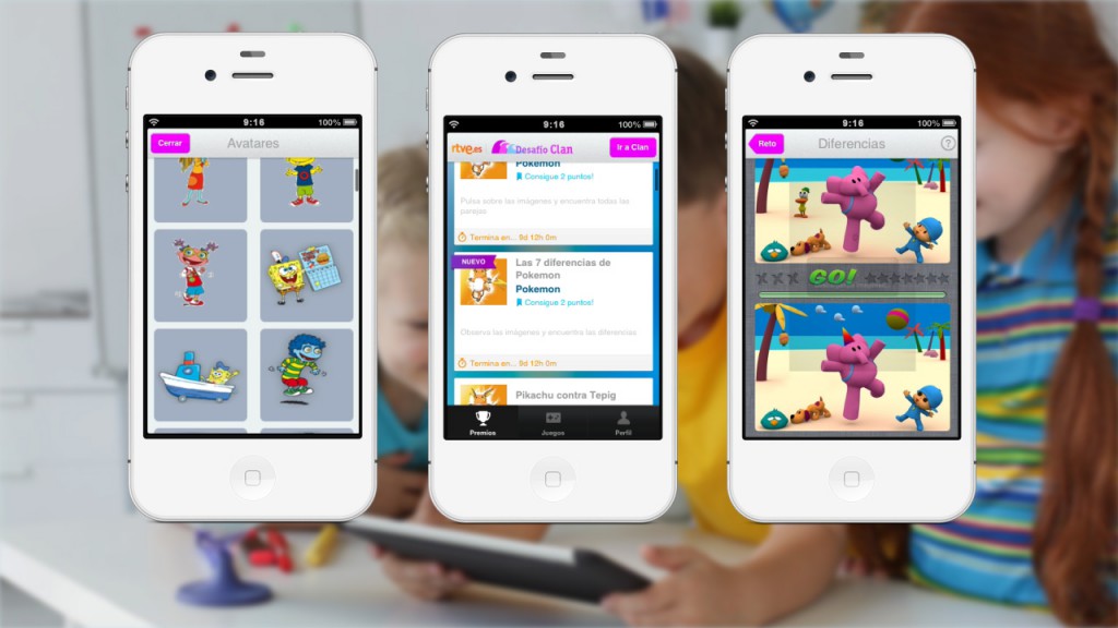 App de Hooptap para Clan TV