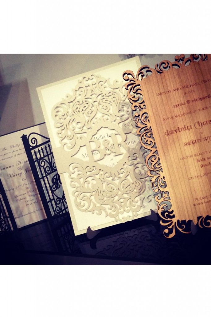 Diseño de invitación de boda