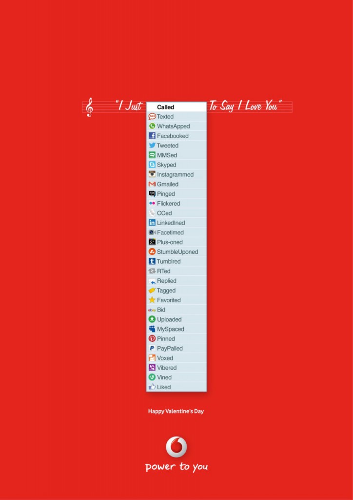 Publicidad de San Valentin