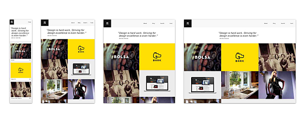 contenido en diseño responsive