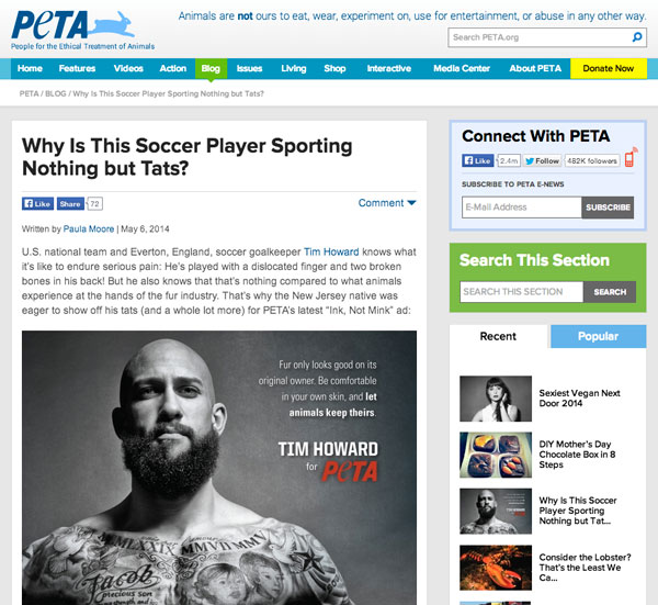 Ejemplo de marketing de contenidos