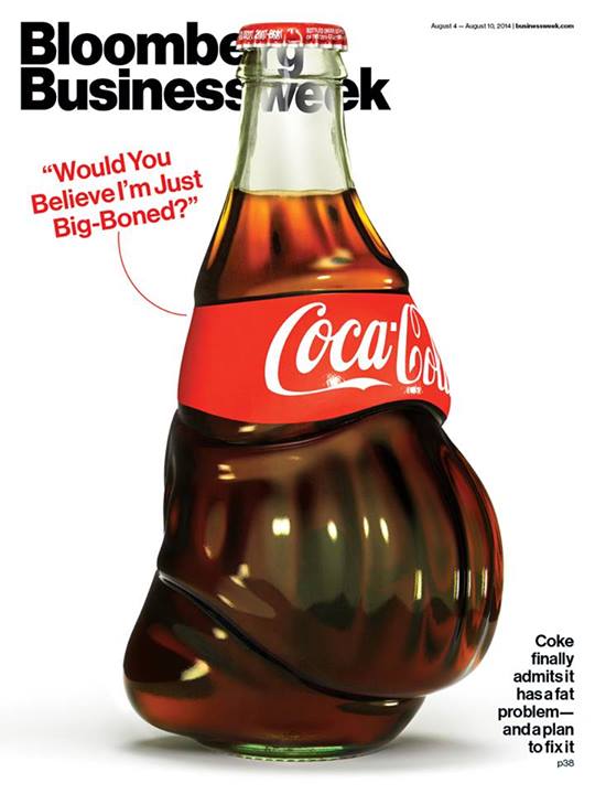 La portada de Bloomberg Businessweek para Coca-Cola