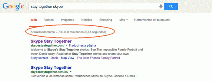 Storytelling de Skype