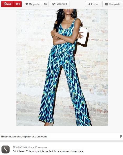 Ejemplo de pin por Nordstrom