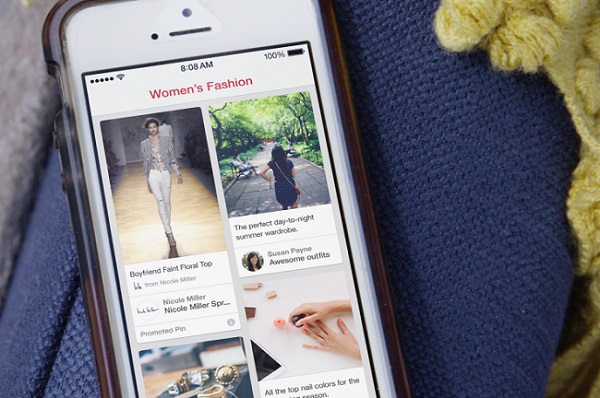 Ejemplo de pin promocionado