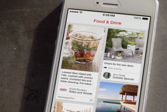 Ejemplo de pin promocionado