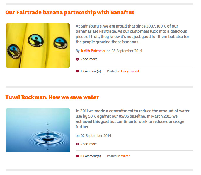 Marketing de contenidos para super mercados