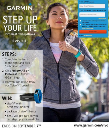 Pinterest Sweepstake
