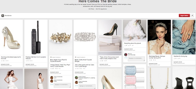 Tablero Here Comes The Bride