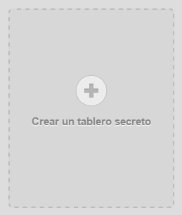 Como crear un tablero secreto