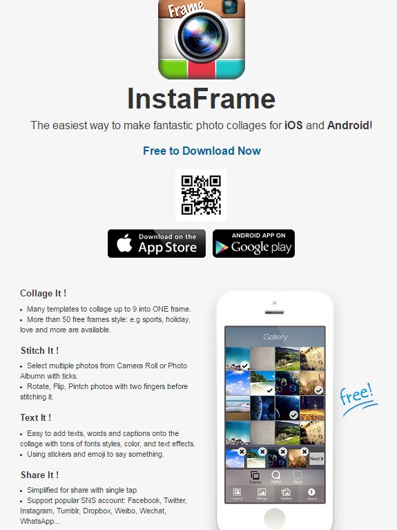 InstaFrame