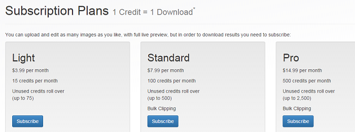 Precios-ClippingMagic