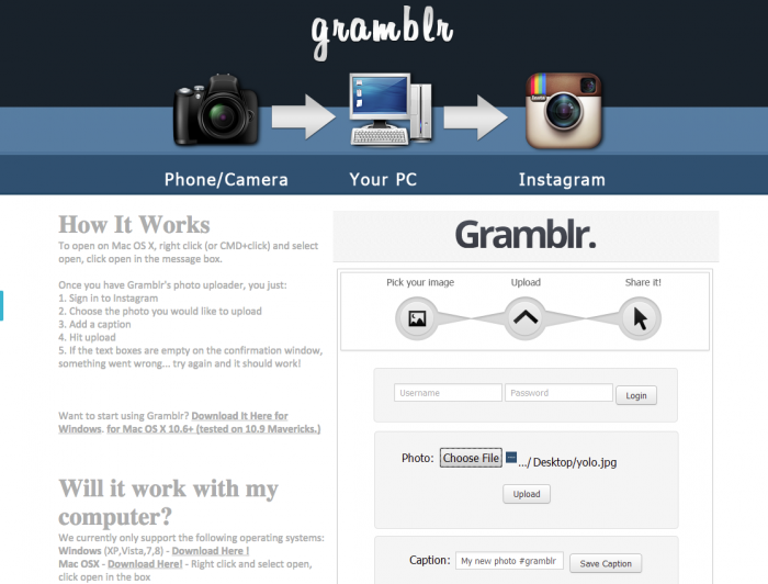 Como subir a Instagram desde mi computadora