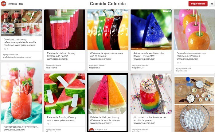 Tablero-Comida-Colorida