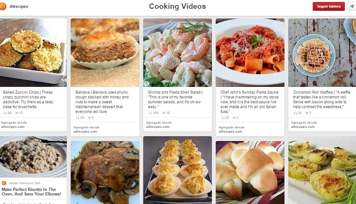Tableros que funcionan en Pinterest