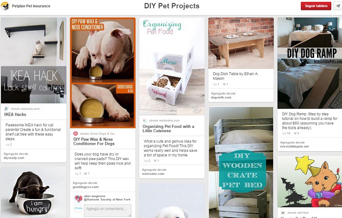 Tableros que funcionan en Pinterest