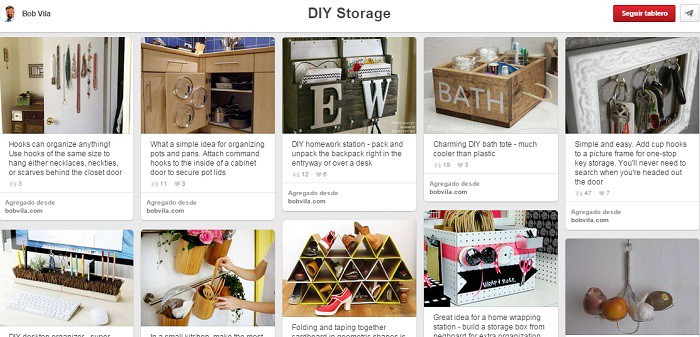 Tableros que funcionan en Pinterest
