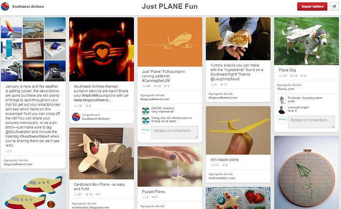 Tableros que funcionan en Pinterest