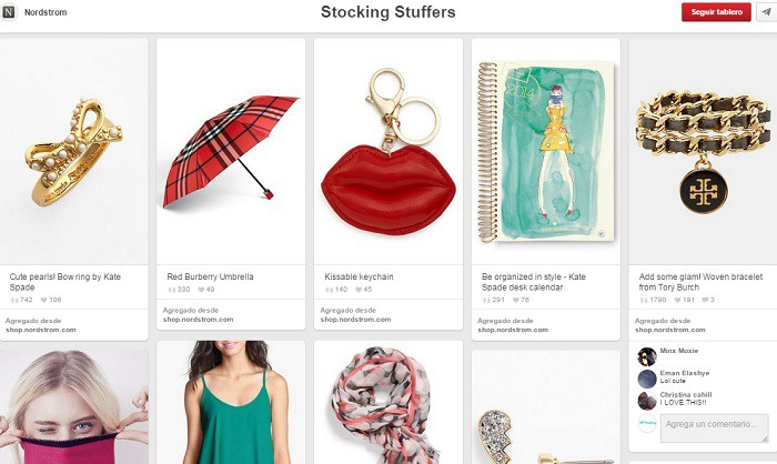 Tableros que funcionan en Pinterest