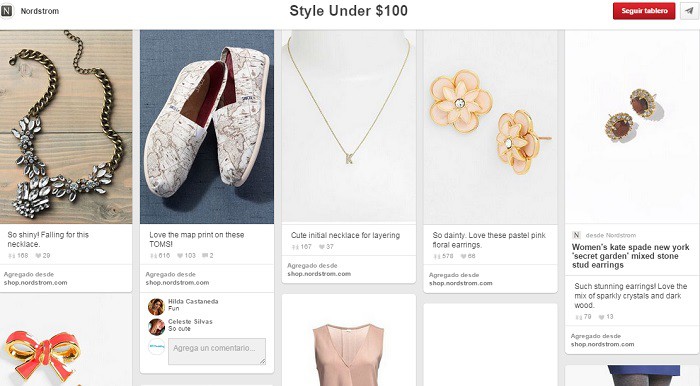 Tableros que funcionan en Pinterest