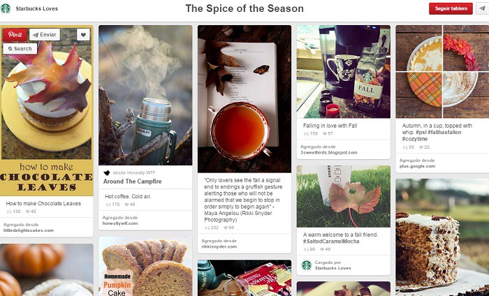Tableros que funcionan en Pinterest