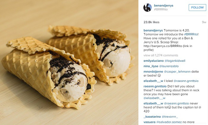 Ben&Jerrys-ejemplo-enlace-en-bio