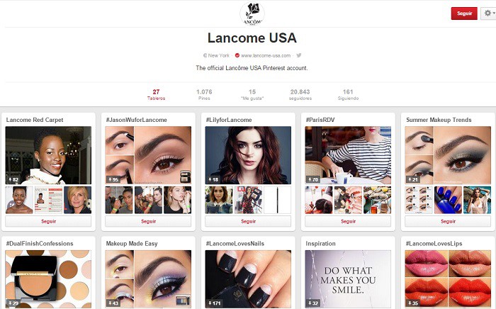 Cuenta-en-Pinterest-LancomeUSA