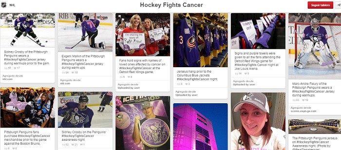 NHL-tablero-Hockey-Fights-Cancer
