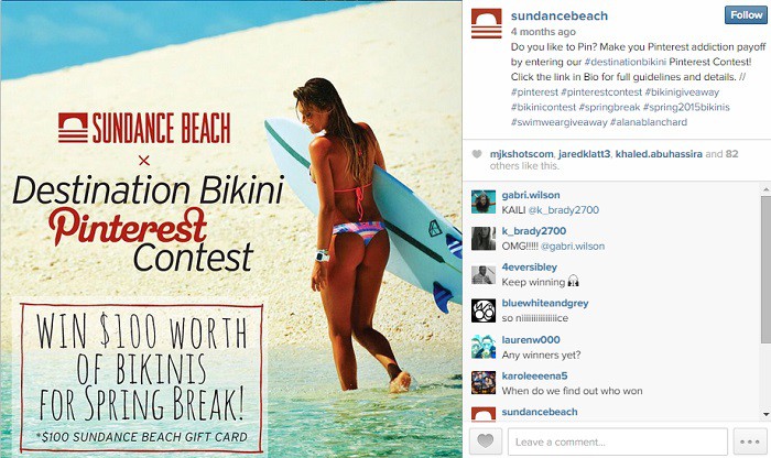 Ejemplo-promocion-cruzada-Instagram-Pinterest-SundanceBeach