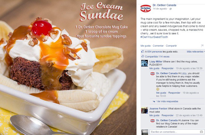 DrOetker-Canada-pregunta-en-comentarios