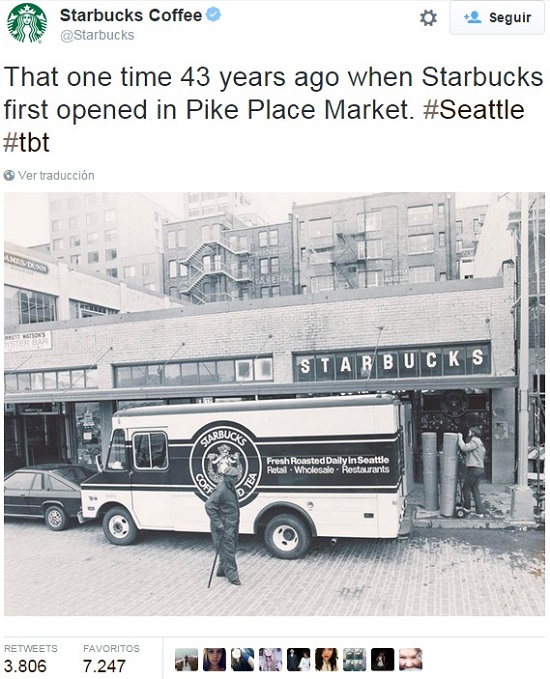 Ejemplo-ThrowbackThursday-Starbucks-en-Twitter
