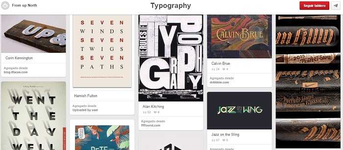 Tablero-Typography-de-FromUpNorth