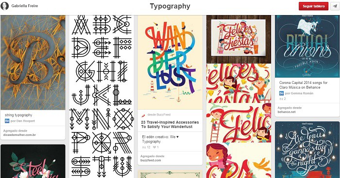 Tablero-Typography-de-Gabriella-Freire
