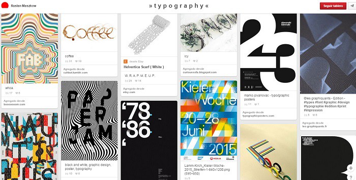 Tablero-Typography-de-RuslanMaszkov
