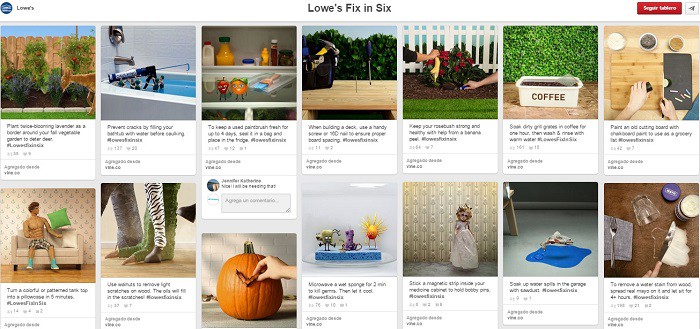 Videos-Vine-de-Lowes-en-un-tablero-en-Pinterest