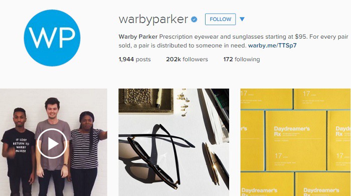 Ejemplo-de-enlace-en-bio-WarbyParker