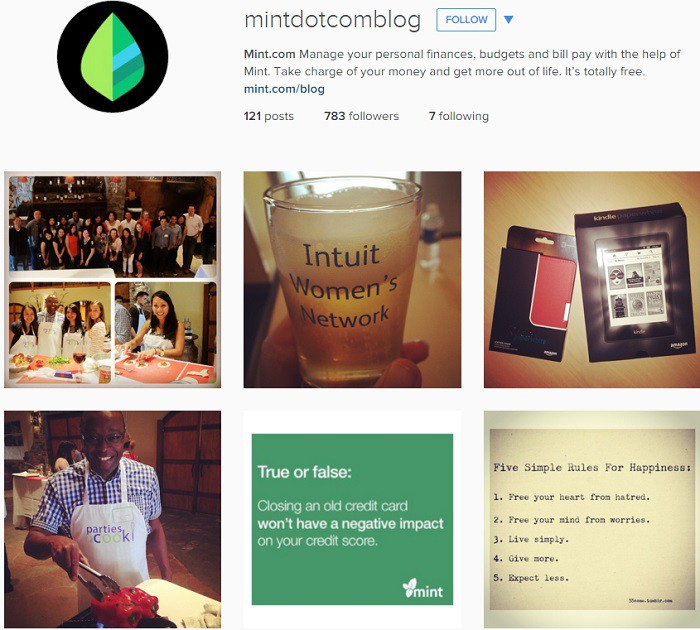 Mint.com-en-Instagram