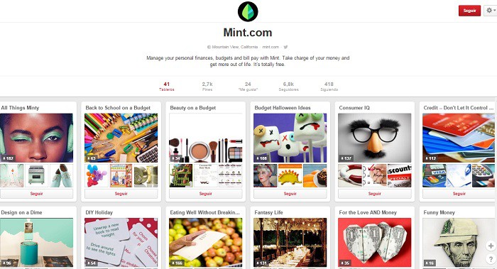 Mint.com-en-Pinterest