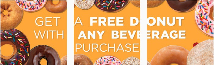 Ejemplo-oferta-DunkinDonut-en-Instagram