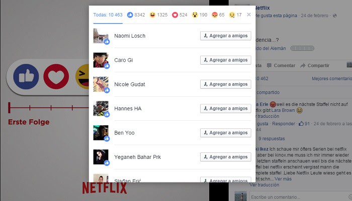 Ejemplo-Facebook-Reactions-Netflix-engagement