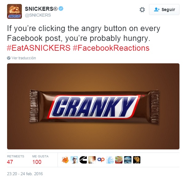 Ejemplo-Facebook-Reactions-Snickers
