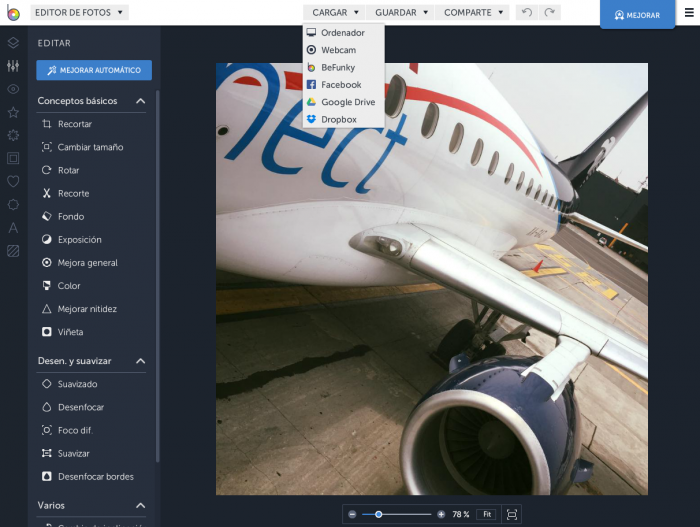 BeFunky Editor de imágenes