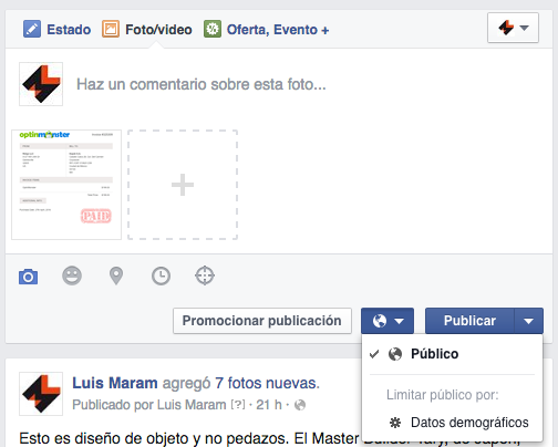 Definición de audiencias facebook