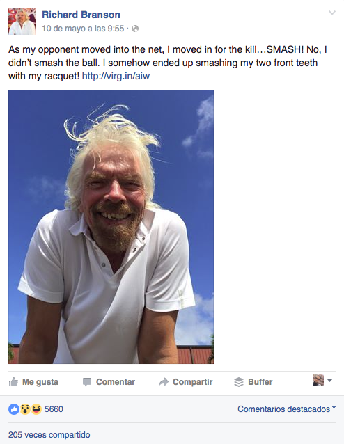 Contenido personal Facebook