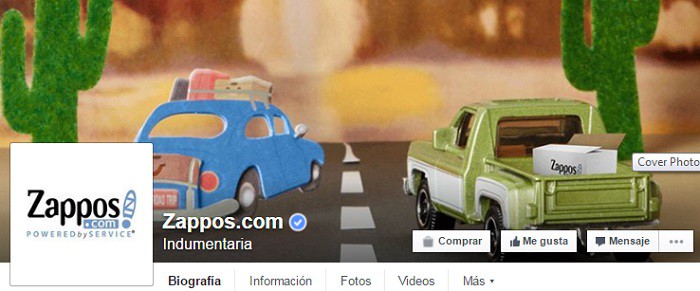 zappos-pagina-en-facebook