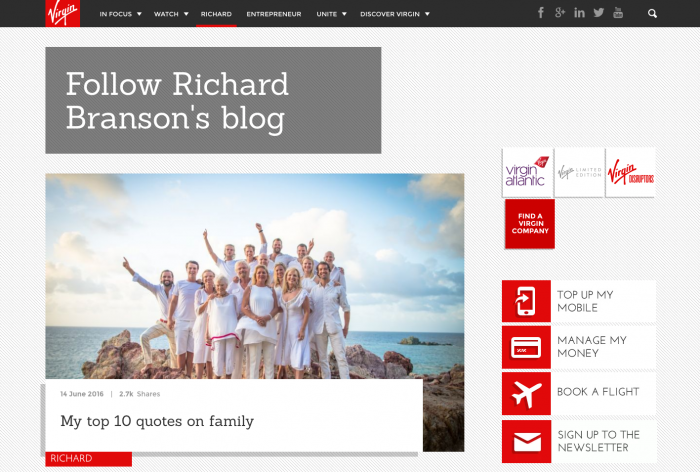 Richard Branson: Como crear una marca personal de exito