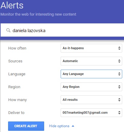 GoogleAlerts